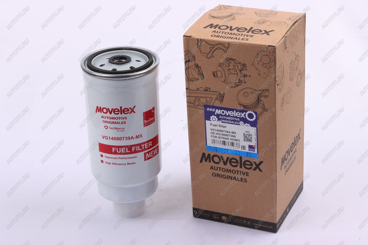 499 р. Фильтр топливный SITRAK HOWO тонкой очистки MOVELEX  с доставкой в г. Вологда