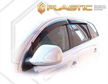 Дефлектора окон CA-Plastic Audi Q7 4L рестайлинг (2009-2015)