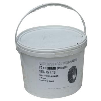 5 349 р. Цепь противоскольжения усиленная d=6мм R16 18575 ГАЗ-3302 (тип спарка, лесенка) 2шт. ЛИМ  с доставкой в г. Вологда. Увеличить фотографию 3
