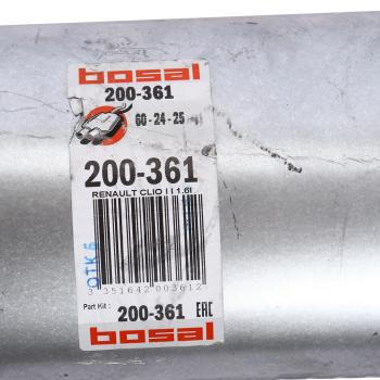 7 899 р. Глушитель RENAULT Symbol (98-08) средняя часть BOSAL  с доставкой в г. Вологда. Увеличить фотографию 3