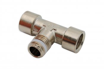 429 р. Фитинг тройник с фторопластовым кольцом Camozzi S2060 18-18 Camozzi s2060 18-18  с доставкой в г. Вологда. Увеличить фотографию 1