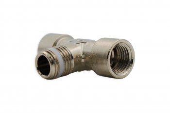 429 р. Фитинг тройник с фторопластовым кольцом Camozzi S2060 18-18 Camozzi s2060 18-18  с доставкой в г. Вологда. Увеличить фотографию 2