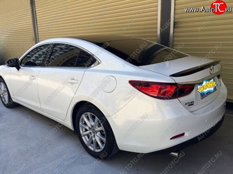 3 399 р.     Спойлер Mazda 6 GJ седан (12-н.в.) черный  mz6gj-spn02  с доставкой в г. Вологда