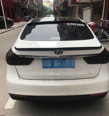 2 559 р.     Козырек на стекло Kia Cerato 3 (13-н.в.)  kicr3-ksn00  с доставкой в г. Вологда. Увеличить фотографию 1