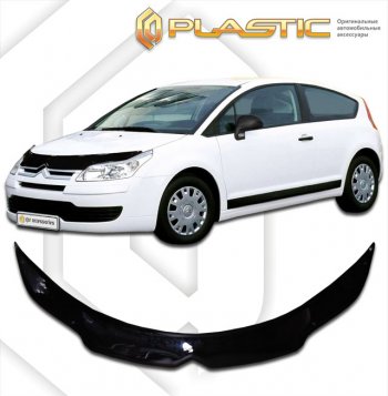Дефлектор капота CA-Plastic CITROEN C4 (2008-2011)  рестайлинг, хэтчбэк 3 дв.,  рестайлинг, хэтчбэк 5 дв.