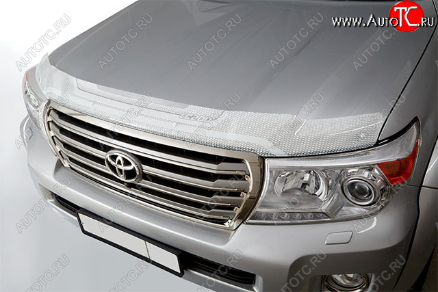 2 479 р. Дефлектор капот CA-Plastic  Renault Logan  2 (2018-2025) рестайлинг (серия ART белая)  с доставкой в г. Вологда