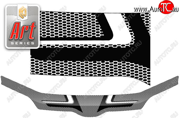 2 399 р. Дефлектор капота (NHP160V, NCO160V, NCP165V) CA-Plastic  Toyota Succeed  XP50,XP160 (2014-2020) рестайлинг (Серия Art серебро)  с доставкой в г. Вологда