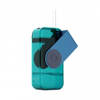 1 189 р. Бутылка JUICY DRINK, 290 мл, бирюзаголубой ASOBU jb300.17-blue  с доставкой в г. Вологда. Увеличить фотографию 2