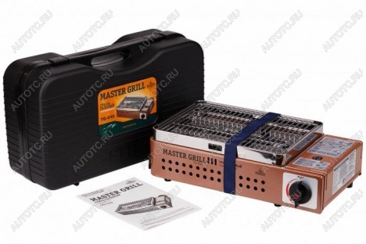 4 599 р. Гриль газовый портативный TOURIST MASTER GRILL (уценённый) TOURIST tg-010-u.1  с доставкой в г. Вологда