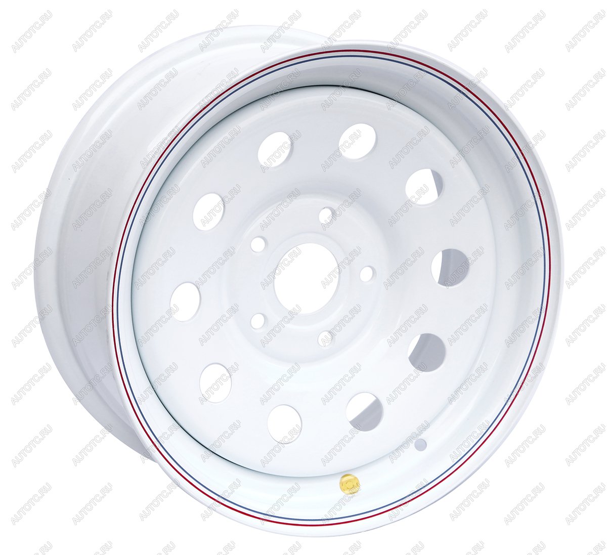 5 699 р. Диск усиленный VW Amarok стальной белый 5x120 7xR16 d65.1 ET+20 OFF-ROAD Wheels 1670-52065wh-20  с доставкой в г. Вологда