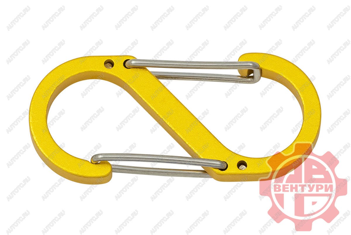 60 р. Карабин s-образный 50мм (yellow) CORD crd.s.50.y  с доставкой в г. Вологда