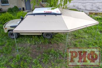 33 649 р. Маркиза автомобильная РИФ комбинированная (прямоугольная с веерной частью) 2,5 х2.5 м (левая) РИФ rifavf072525601  с доставкой в г. Вологда. Увеличить фотографию 23