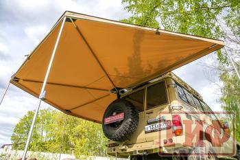 33 649 р. Маркиза автомобильная РИФ комбинированная (прямоугольная с веерной частью) 2,5 х2.5 м (левая) РИФ rifavf072525601  с доставкой в г. Вологда. Увеличить фотографию 12