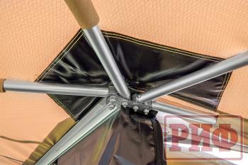 33 649 р. Маркиза автомобильная РИФ комбинированная (прямоугольная с веерной частью) 2,5 х2.5 м (левая) РИФ rifavf072525601  с доставкой в г. Вологда. Увеличить фотографию 9