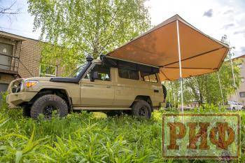 33 649 р. Маркиза автомобильная РИФ комбинированная (прямоугольная с веерной частью) 2,5 х2.5 м (левая) РИФ rifavf072525601  с доставкой в г. Вологда. Увеличить фотографию 20