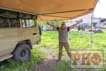 33 649 р. Маркиза автомобильная РИФ комбинированная (прямоугольная с веерной частью) 2,5 х2.5 м (левая) РИФ rifavf072525601  с доставкой в г. Вологда. Увеличить фотографию 18