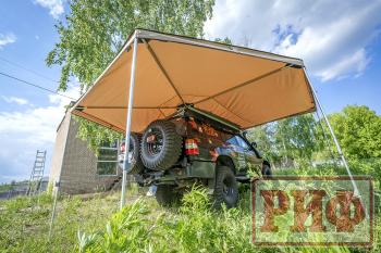 26 999 р. Маркиза автомобильная РИФ комбинированная (прямоугольная с веерной частью) 2,5х2,0 м (правая) РИФ rifavf072020602  с доставкой в г. Вологда. Увеличить фотографию 15