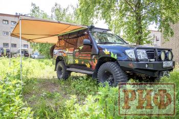 26 999 р. Маркиза автомобильная РИФ комбинированная (прямоугольная с веерной частью) 2,5х2,0 м (правая) РИФ rifavf072020602  с доставкой в г. Вологда. Увеличить фотографию 10