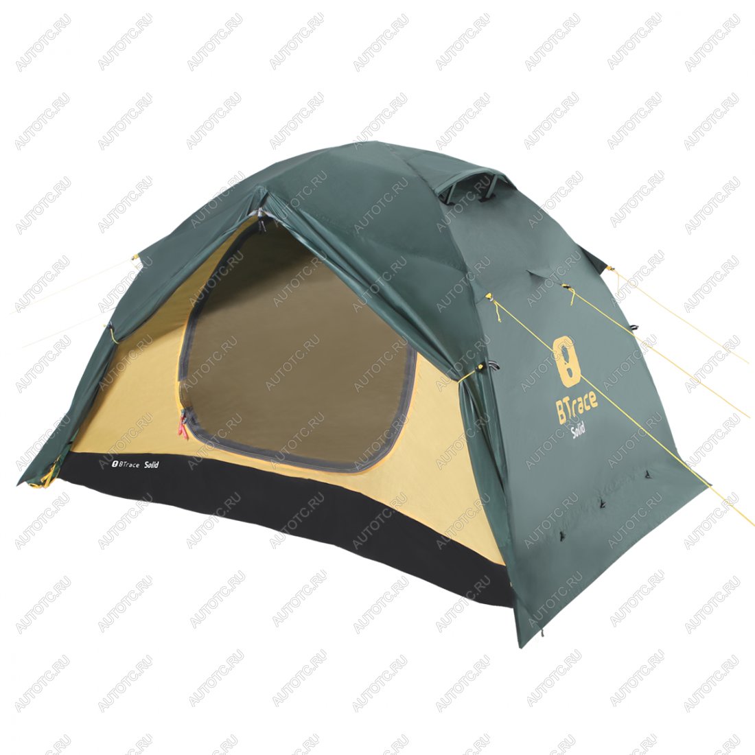 7 249 р. Палатка BTrace Solid 2+ ALU (Зеленый) BTrace t0494  с доставкой в г. Вологда