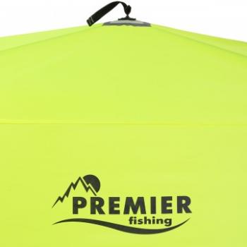10 199 р. Палатка зимняя PREMIER Куб 1,5х1,5 желтый люминисцентныйсерый PREMIER pr-isc-150ylg  с доставкой в г. Вологда. Увеличить фотографию 12