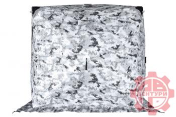 12 649 р. Палатка зимняя Улов КУБ утепленная., пиксель-зима 200*200*210см. PREMIER 2001  с доставкой в г. Вологда. Увеличить фотографию 3