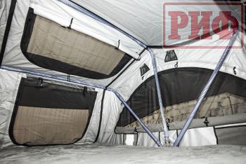 108 999 р. Палатка на крышу автомобиля РИФ Soft RT01-140, тент серый, 400 гр., 140х240х115 см, РИФ rifrt0114080001  с доставкой в г. Вологда. Увеличить фотографию 43