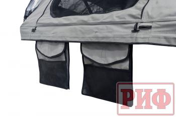 108 999 р. Палатка на крышу автомобиля РИФ Soft RT01-140, тент серый, 400 гр., 140х240х115 см, РИФ rifrt0114080001  с доставкой в г. Вологда. Увеличить фотографию 21