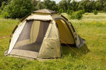 51 999 р. Палатка-автомат кемпинговая Maverick Family Comfort (бежевый  коричневый) Maverick Tent m-cb-096  с доставкой в г. Вологда. Увеличить фотографию 19