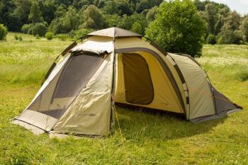 51 999 р. Палатка-автомат кемпинговая Maverick Family Comfort (бежевый  коричневый) Maverick Tent m-cb-096  с доставкой в г. Вологда. Увеличить фотографию 18
