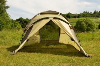 51 999 р. Палатка-автомат кемпинговая Maverick Family Comfort (бежевый  коричневый) Maverick Tent m-cb-096  с доставкой в г. Вологда. Увеличить фотографию 11