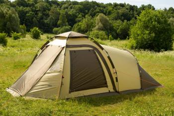 51 999 р. Палатка-автомат кемпинговая Maverick Family Comfort (бежевый  коричневый) Maverick Tent m-cb-096  с доставкой в г. Вологда. Увеличить фотографию 5