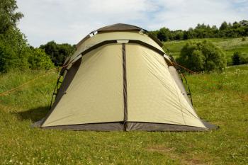 51 999 р. Палатка-автомат кемпинговая Maverick Family Comfort (бежевый  коричневый) Maverick Tent m-cb-096  с доставкой в г. Вологда. Увеличить фотографию 3
