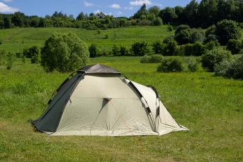 28 749 р. Палатка-автомат туристическая Maverick Comfort Solar Control (светло-коричневый  зеленый) Maverick Tent m-lws-064  с доставкой в г. Вологда. Увеличить фотографию 6