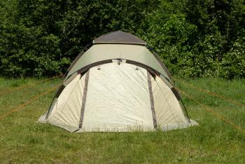 28 749 р. Палатка-автомат туристическая Maverick Comfort Solar Control (светло-коричневый  зеленый) Maverick Tent m-lws-064  с доставкой в г. Вологда. Увеличить фотографию 3