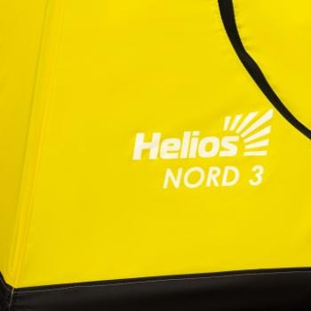 8 999 р. Палатка-зонт зимняя HELIOS NORD-3 Extreme (желтыйчерный) HELIOS nord-3  с доставкой в г. Вологда. Увеличить фотографию 5