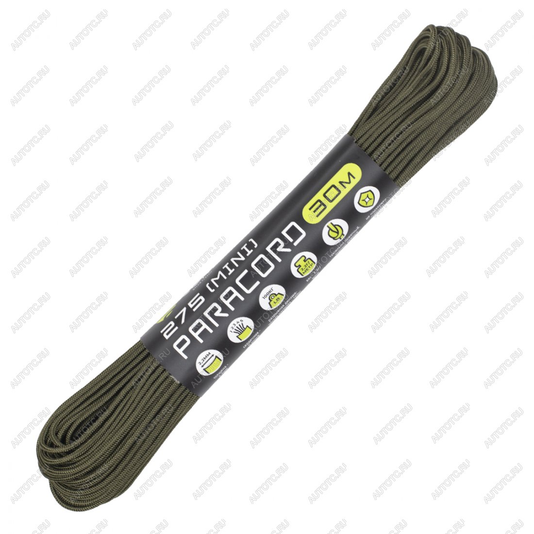 889 р. Паракорд 275 (мини) CORD nylon 30м (army green) CORD 275.n30.a.gr  с доставкой в г. Вологда