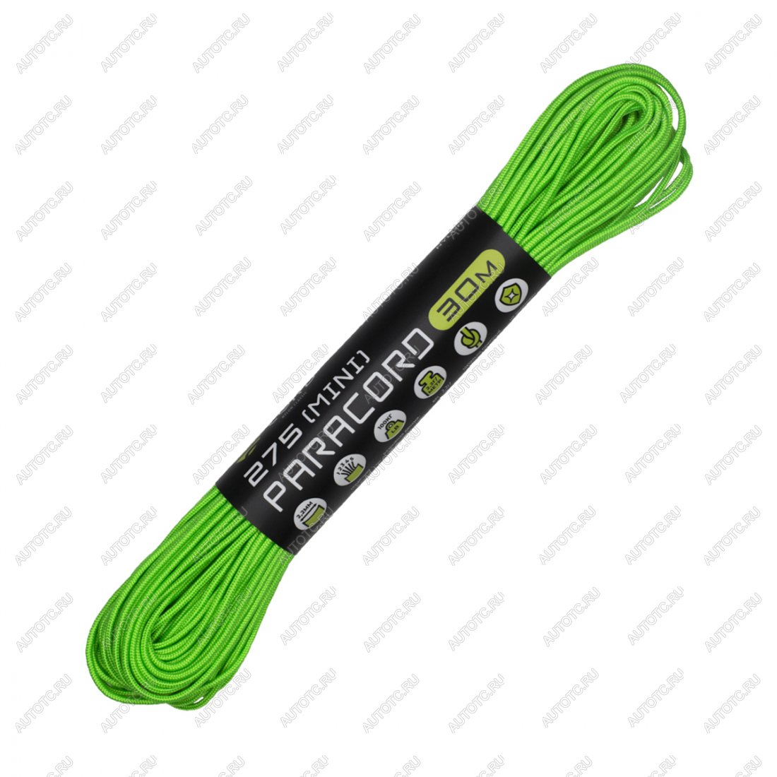 889 р. Паракорд 275 (мини) CORD nylon 30м (green) CORD 275.n30.gr  с доставкой в г. Вологда