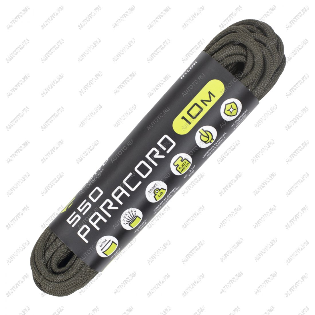 270 р. Паракорд 550 CORD nylon 10м (army green) CORD 550.n10.a.gr  с доставкой в г. Вологда