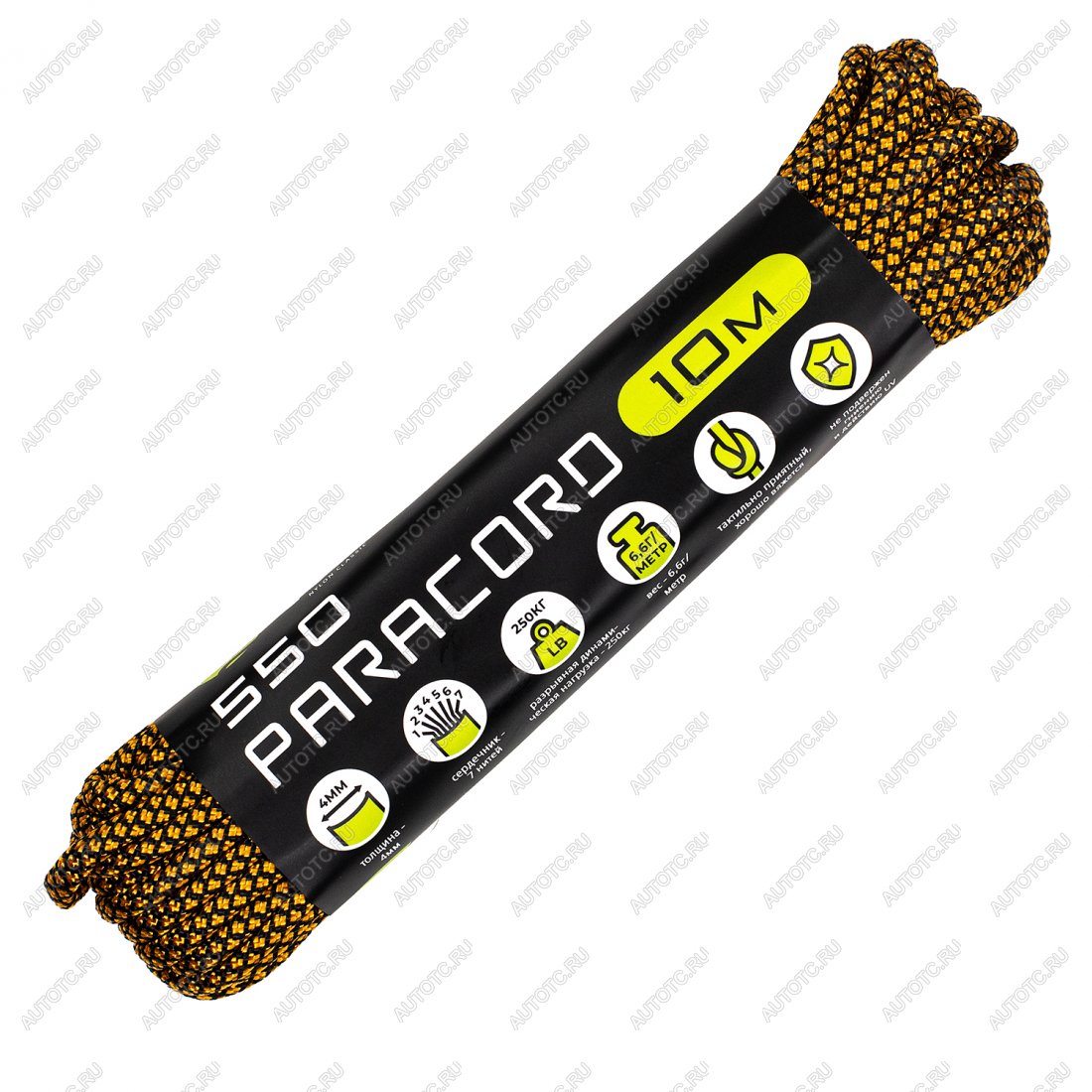 220 р. Паракорд 550 CORD nylon 10м (orange snake) CORD 550.n10.or.sn  с доставкой в г. Вологда
