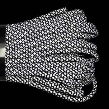 539 р. Паракорд 550 CORD nylon 10м SuperReflective (black snake) CORD 550.n10.lm.b.snk  с доставкой в г. Вологда. Увеличить фотографию 4