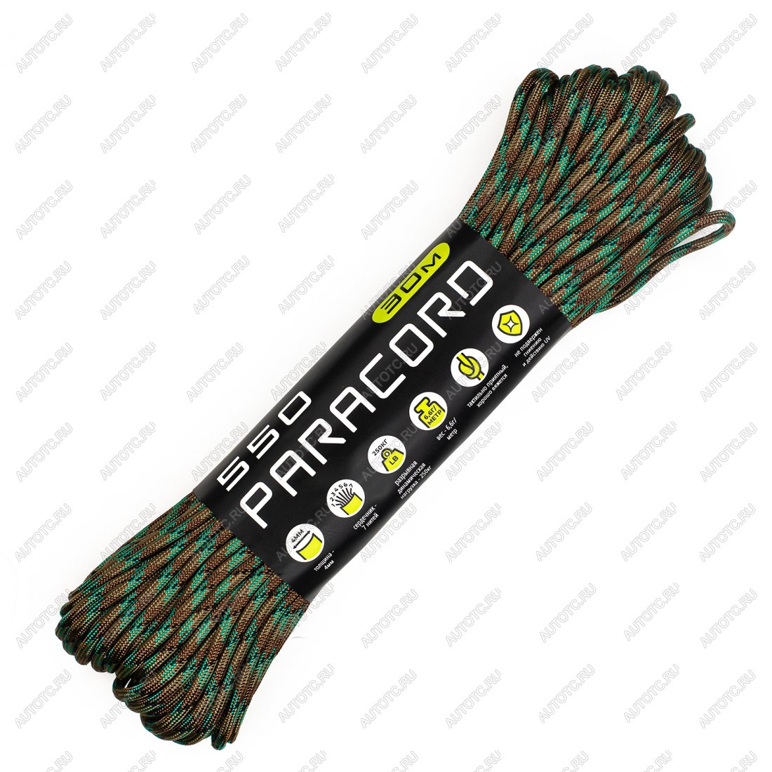 569 р. Паракорд 550 CORD nylon 30м (survival camo) CORD 550.n30.srw.kmf  с доставкой в г. Вологда