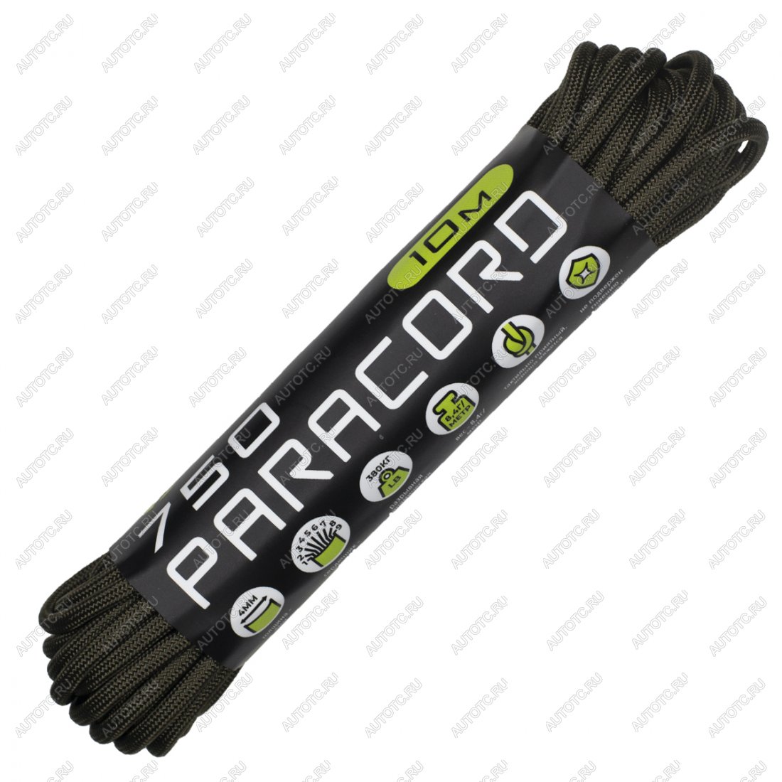 260 р. Паракорд 750 CORD nylon 10м (army green) CORD 750.n10.a.gr  с доставкой в г. Вологда