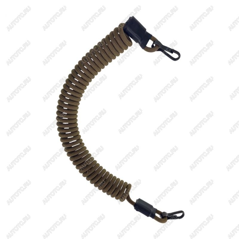 399 р. Страховочный тренчик CORD из паракорда с 2 карабинами (coyote) CORD tr.kk.cyt  с доставкой в г. Вологда