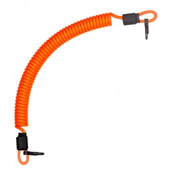 389 р. Страховочный тренчик CORD из паракорда с 2 карабинами (neon orange) CORD tr.kk.n.or  с доставкой в г. Вологда. Увеличить фотографию 1