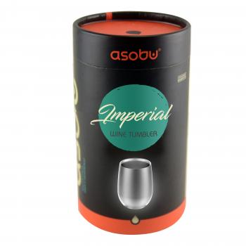 2 289 р. Термобокал IMPERIAL WINE, 270 мл, мрамор ASOBU viw2.22-marble  с доставкой в г. Вологда. Увеличить фотографию 2