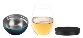 2 379 р. Термобокал для вина WINE KUZIE 440 мл, белый ASOBU stl24.01-white  с доставкой в г. Вологда. Увеличить фотографию 4