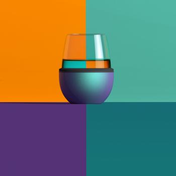 2 379 р. Термобокал для вина WINE KUZIE 440 мл, мультиколор ASOBU stl24.29  с доставкой в г. Вологда. Увеличить фотографию 6