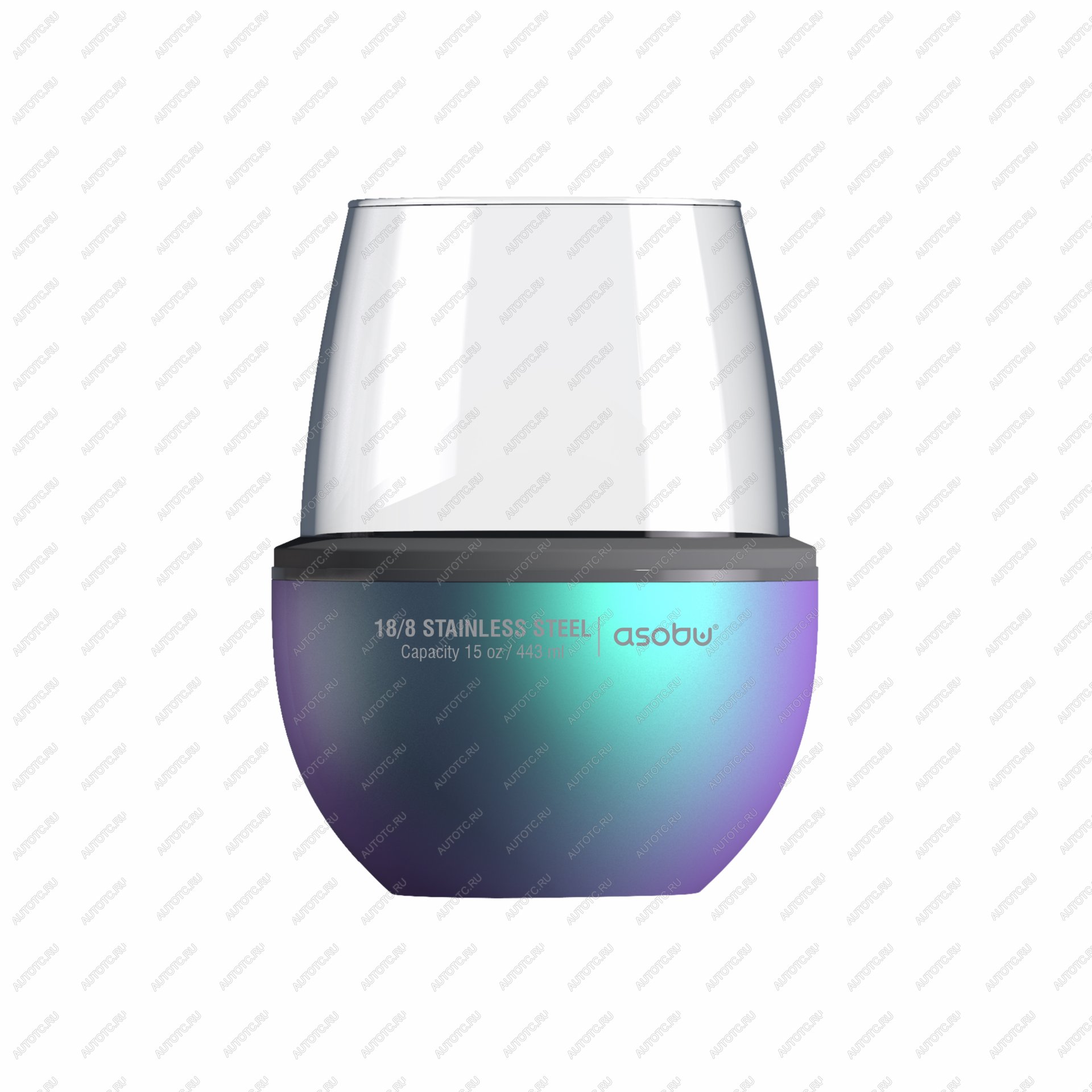 2 379 р. Термобокал для вина WINE KUZIE 440 мл, мультиколор ASOBU stl24.29  с доставкой в г. Вологда