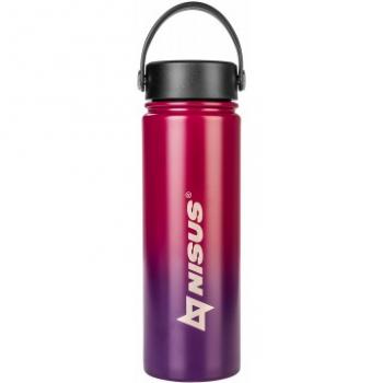 1 279 р. Термобутылка NISUS 530ML три крышки (фиолетовыйкрасный) HELIOS n.tb-022-rb  с доставкой в г. Вологда. Увеличить фотографию 2