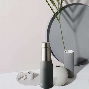 2 799 р. Термобутылка OASIS, 600 мл, серая ASOBU sbv23.14-gray  с доставкой в г. Вологда. Увеличить фотографию 3